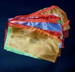 Лунгта с молитвой-призыванием 21-й Тары, 20 флажков 24х14 см