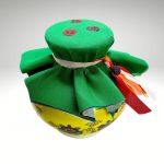Ваза Богатства и Защиты из монастыря Самье, зеленый верх 