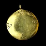 Мелонг, латунь, ручная работа диаметр 5 см