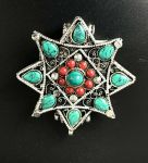 Амулетница-гау Звезда, 55х55 мм, ручная работа