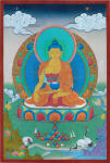 Танка Будда Шакьямуни (авторская печать, без обшивки)